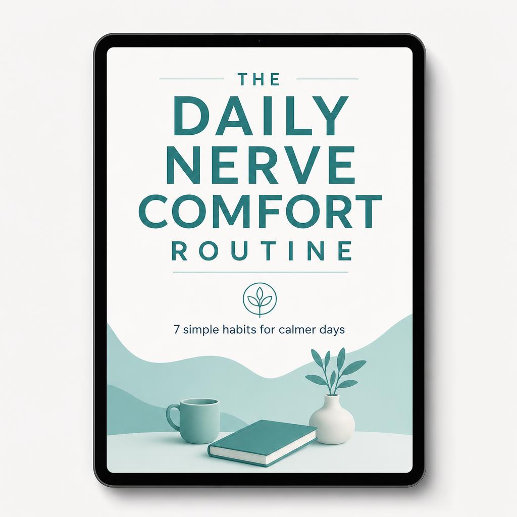 The Daily Nerve Comfort Routine